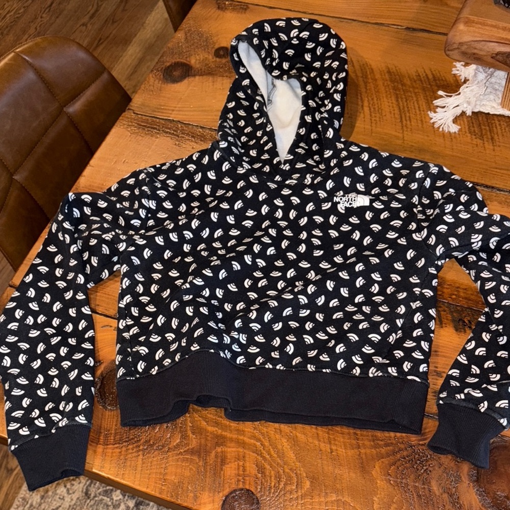 The North Face Black and White Hoodie